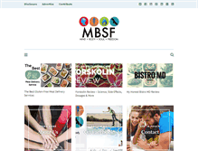 Tablet Screenshot of mbsf.org